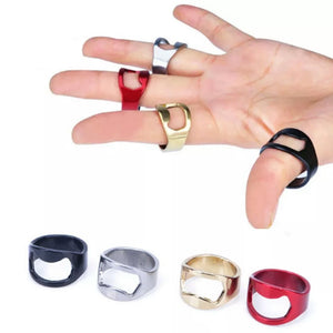 Stainless steel ring opener beer bottle opener Multifunctional EDC creative bottle opener kitchen gadget