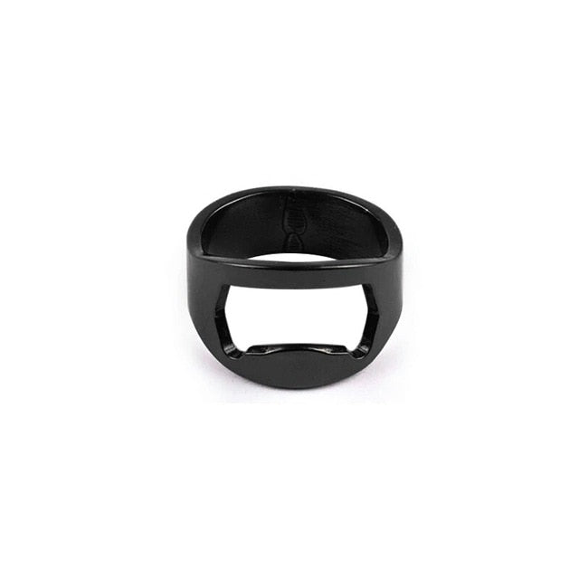 Stainless steel ring opener beer bottle opener Multifunctional EDC creative bottle opener kitchen gadget