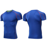 Outto Men's Gym Shirt Running Fitness Sport Training Short Sleeve Top #126