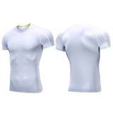 Outto Men's Gym Shirt Running Fitness Sport Training Short Sleeve Top #126