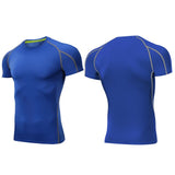 Outto Men's Gym Shirt Running Fitness Sport Training Short Sleeve Top #126