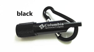 Free Shipping Colombia carabiner flashlight mini flashlight bright flashlight LED flashlight 20g #6026