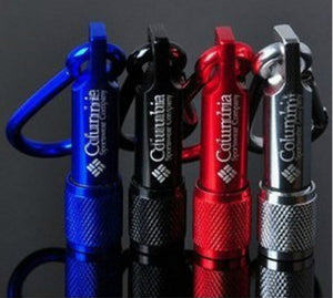 Free Shipping Colombia carabiner flashlight mini flashlight bright flashlight LED flashlight 20g #6026
