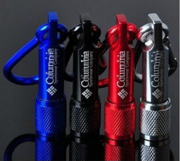 Free Shipping Colombia carabiner flashlight mini flashlight bright flashlight LED flashlight 20g #6026