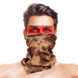 3D Geometric Design Cycling Bandanas Headwear Multifunctional Magic Head Scarf Outdoor Sport Face Shield Mask buffe Summer Baff