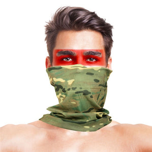 3D Geometric Design Cycling Bandanas Headwear Multifunctional Magic Head Scarf Outdoor Sport Face Shield Mask buffe Summer Baff