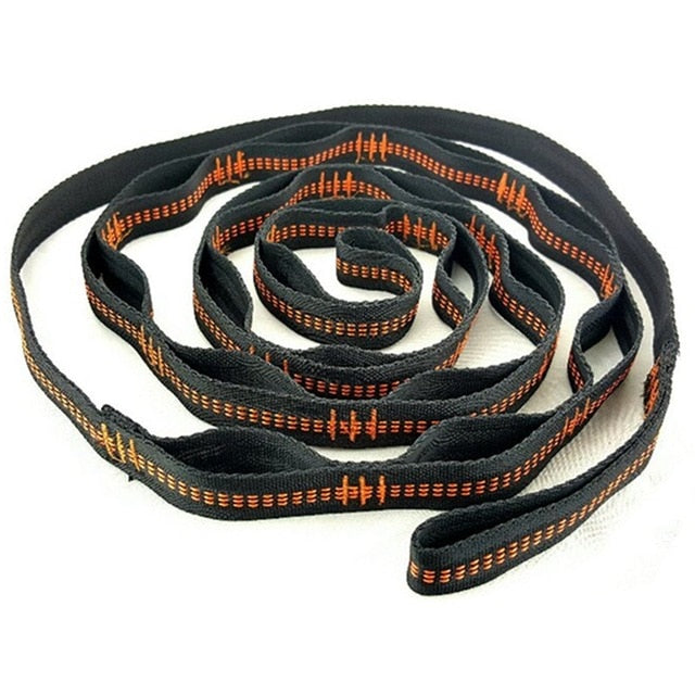 Nylon Webbing Climbing Rope TR-16280 Outdoor Tree Hanging Hammock Strap High Load-Bearing Durable Camping Travel Portable Sling
